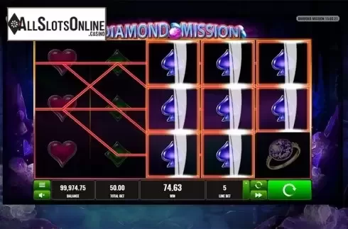 Game workflow 3. Diamond Mission from Playreels