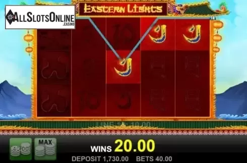 Win Screen 2. Eastern Lights from Merkur