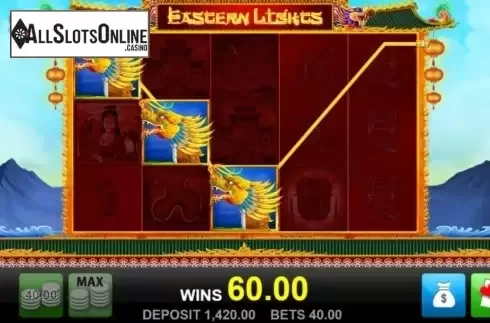 Win Screen 3. Eastern Lights from Merkur