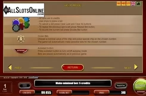 Game Rules. European Roulette (Belatra Games) from Belatra Games