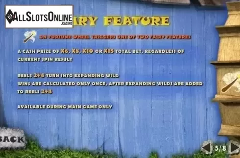 Paytable 5. Fortune Hill from Playtech