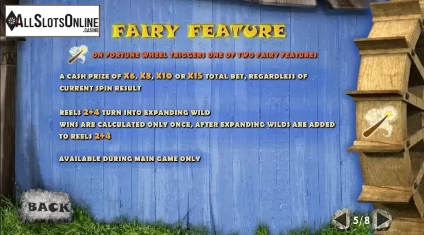 Paytable 5. Fortune Hill from Playtech