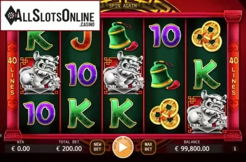 Reel Screen. Fortune Lions (KA Gaming) from KA Gaming
