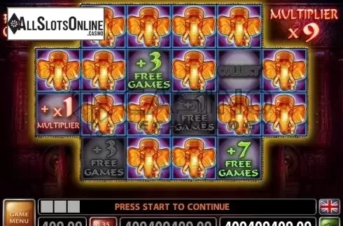 Screen3. Golden Elephant from Casino Technology
