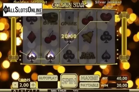 Win Screen. Golden Star (Tuko) from Tuko Productions