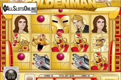 Screen4. Goldenman from Rival Gaming