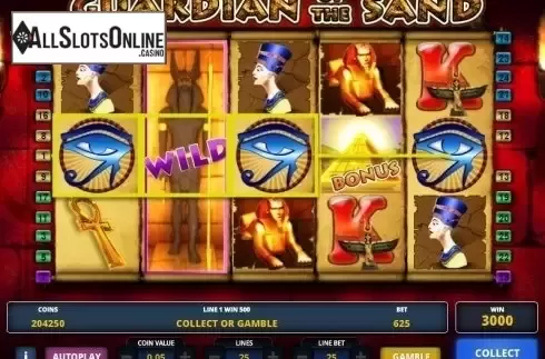 Screen 6. Guardian of the Sand from Zeus Play