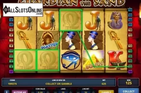 Screen 2. Guardian of the Sand from Zeus Play