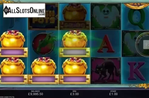 Win Screen 1. Halloween Cash Pots from Inspired Gaming