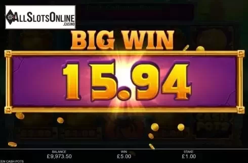Big Win. Halloween Cash Pots from Inspired Gaming