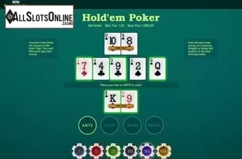 Win screen. Hold’em Poker (OneTouch) from OneTouch