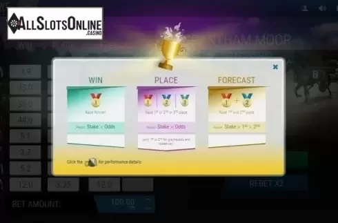 Info. Instant Virtual Trotting from 1X2gaming