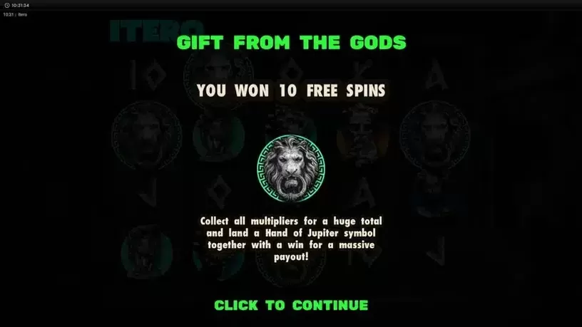 Itero slot screenshot 4