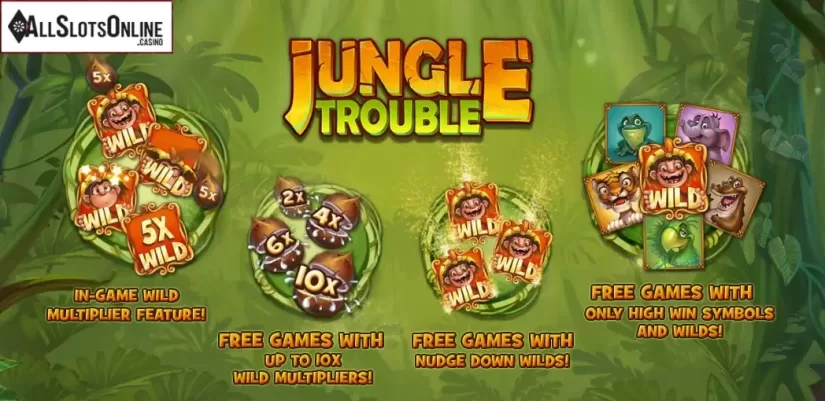 Screen2. Jungle trouble from Playtech