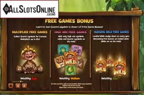 Screen5. Jungle trouble from Playtech