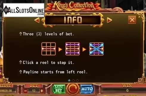 Paylines. King Collection from TIDY