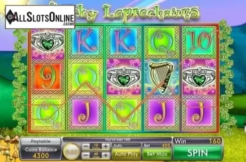 Win Screen 2. Lucky Leprechauns from Genii