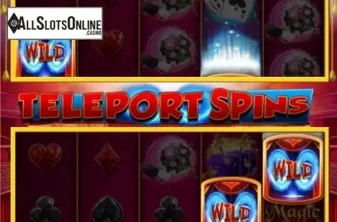 Teleport spins screen 2. Magic Ian from Blueprint