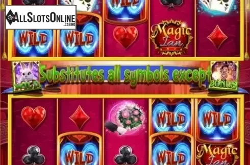 Teleport spins screen 3. Magic Ian from Blueprint