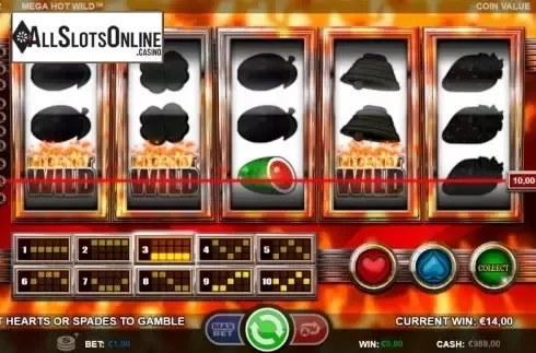 Win screen 2. Mega Hot Wild from Betsson Group