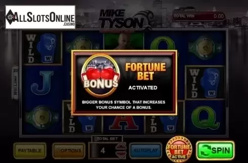 Screen 3. Mike Tyson Knockout from Inspired Gaming