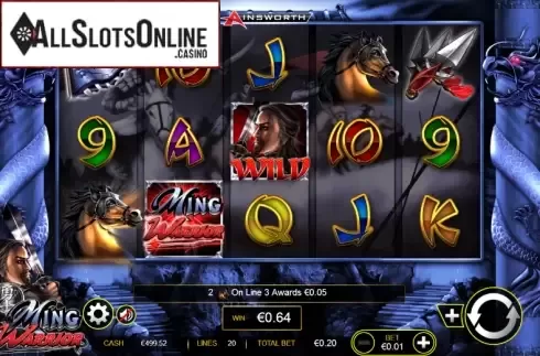 Screen 4. Ming Warrior from Ainsworth