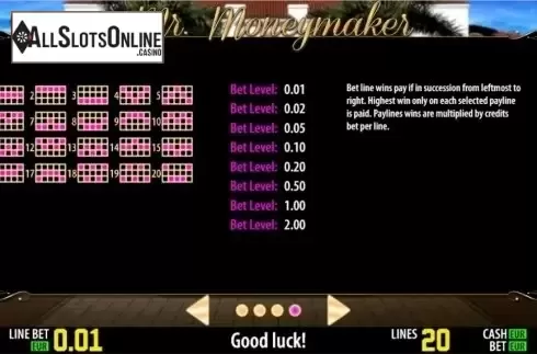 Winlines. Mr. Moneymaker HD from World Match