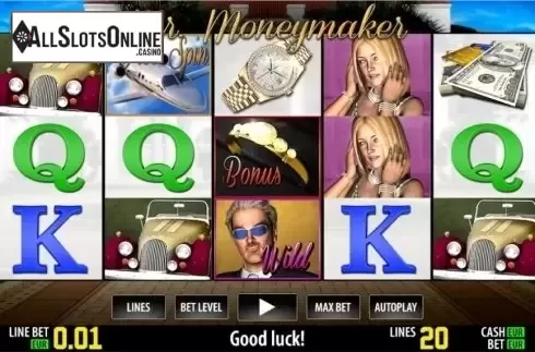 Game reels. Mr. Moneymaker HD from World Match