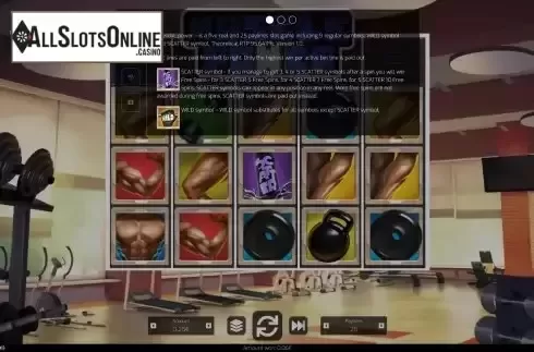 Features screen