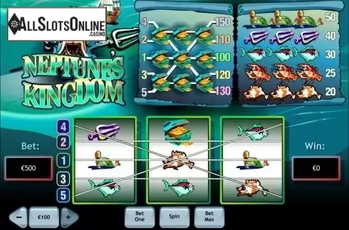Screen2. Neptunes Kingdom (Playtech) from Playtech