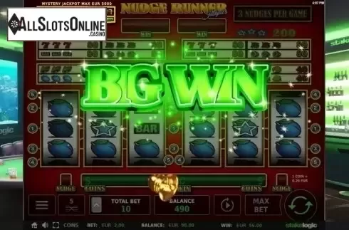 Win. Nudge Runner from StakeLogic