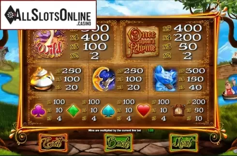 Screen2. Once upon a Rhyme from Blueprint