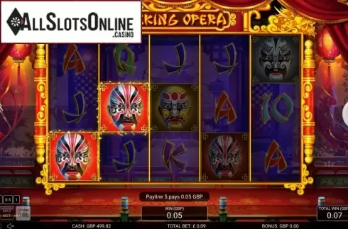 Win Screen. Peking Opera from Nektan