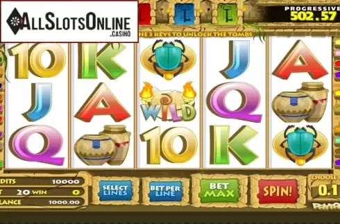 Reels. Pharaoh King from Betsoft