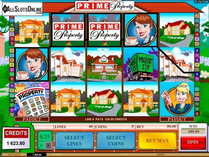 Screen8. Prime Property from Microgaming