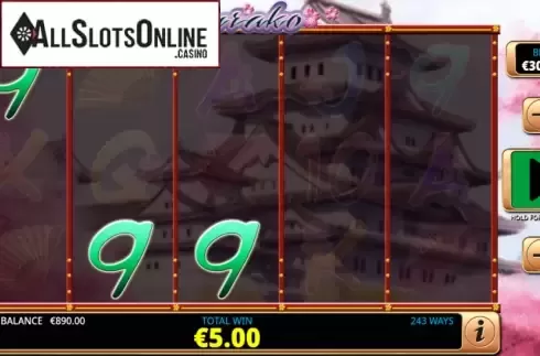 Win Screen 2. Sakurako from Gamefish Global