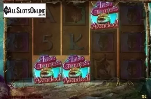 Win Screen. She Wolf from High 5 Games