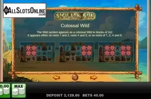 Colossal Wild. Sicilian Sun from edict