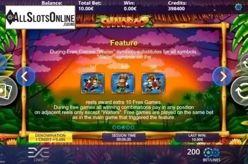 Features. SmakyBoo from DLV
