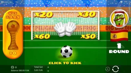 Soccermania slot screenshot 5