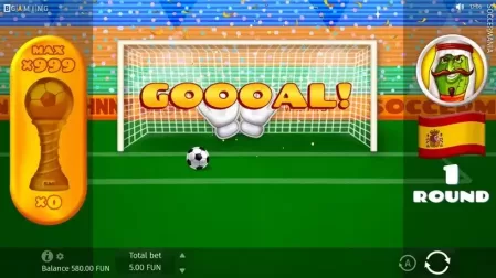Soccermania slot screenshot 6
