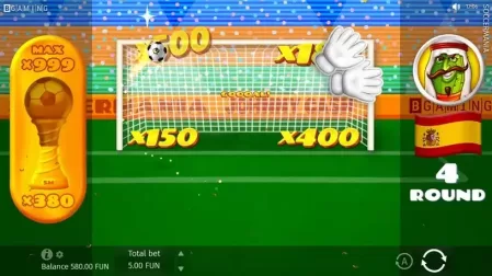 Soccermania slot screenshot 7
