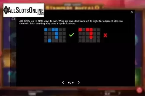 Ways to win screen