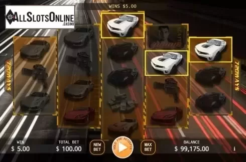 Win Screen 3. Street Racing from KA Gaming