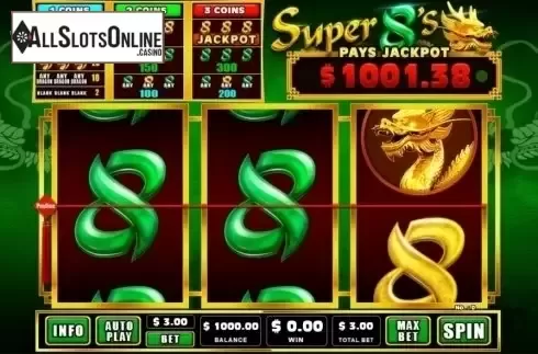 Game Screen. Super 8's (GMW) from GMW