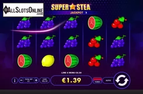 Win screen . Super Stea from Skywind Group