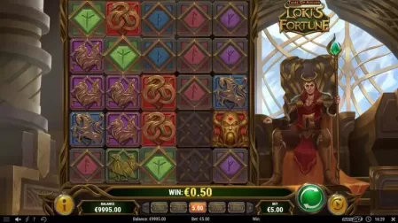 Tales of Asgard: Loki's Fortune slot screenshot 1