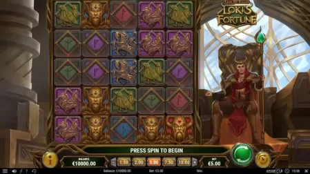 Tales of Asgard: Loki's Fortune slot screenshot 2