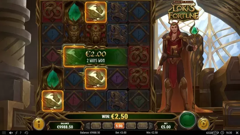 Tales of Asgard: Loki's Fortune slot screenshot 4