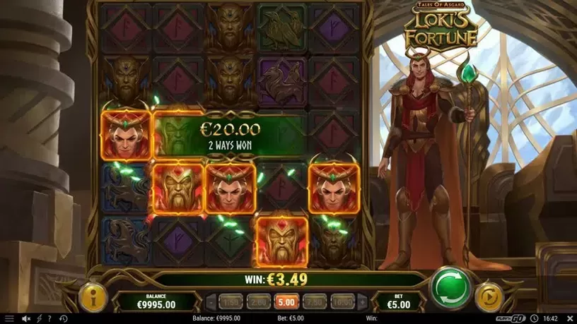 Tales of Asgard: Loki's Fortune slot screenshot 7